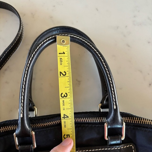 Dooney & Bourke Florentine Black Nylon Crossbody Purse - Picture 16 of 16